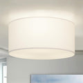 Semi Flush Mount Ceiling Light Fixture 13in - Warm, Low-Profile