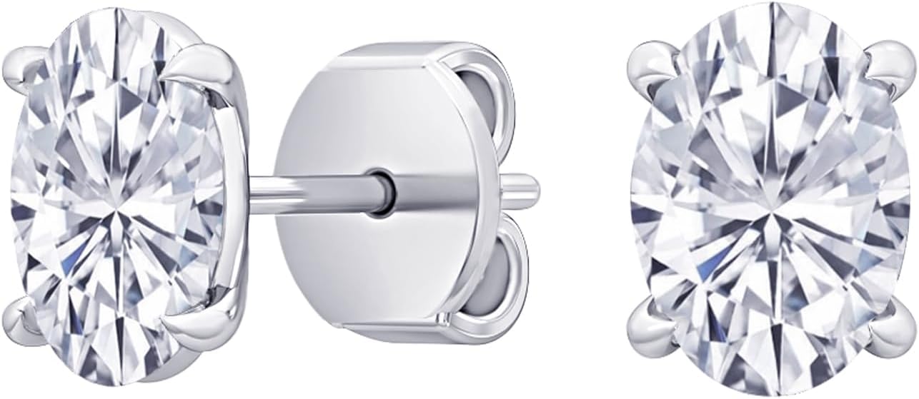Houston Diamond District IGI Certified Lab Grown Diamond Stud Earrings