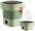 Portable Washing Machine 16L Foldable Mini Washer Dryer - Travel Ready