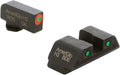 AMERIGLO Trooper Series Three-Dot Green Tritium Set - Glock Gen 5 Fit