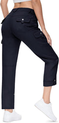Women's Hiking Pants Convertible to Capris - Quick Dry Travel