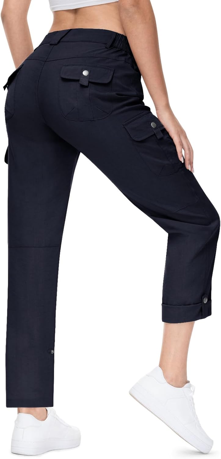 TBMPOY Women's Hiking Pants Quick Dry Convertible Lightweight