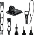 SUREWO Aluminum NVG Helmet Mount with Extension Arm Set - Flexible