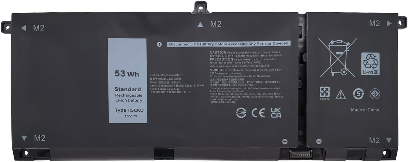 H5CKD Laptop Battery Replacement for Dell Vostro and Latitude