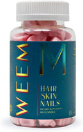 WEEM Hair Skin and Nails Gummies for Healthy Hair Growth
