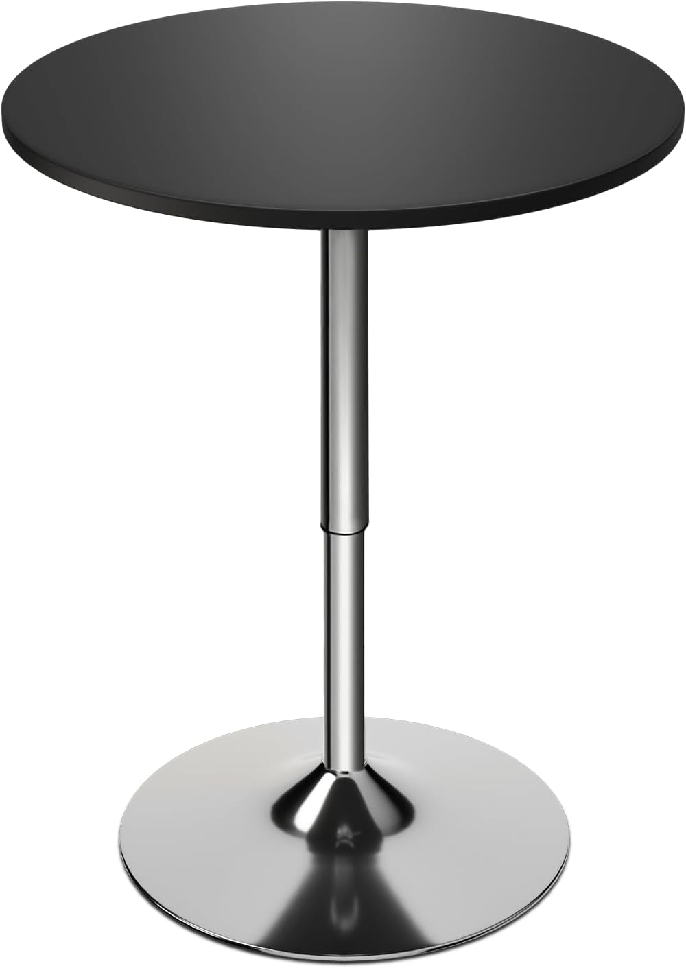 Adjustable Height Round Bar Table - Stylish & Functional!