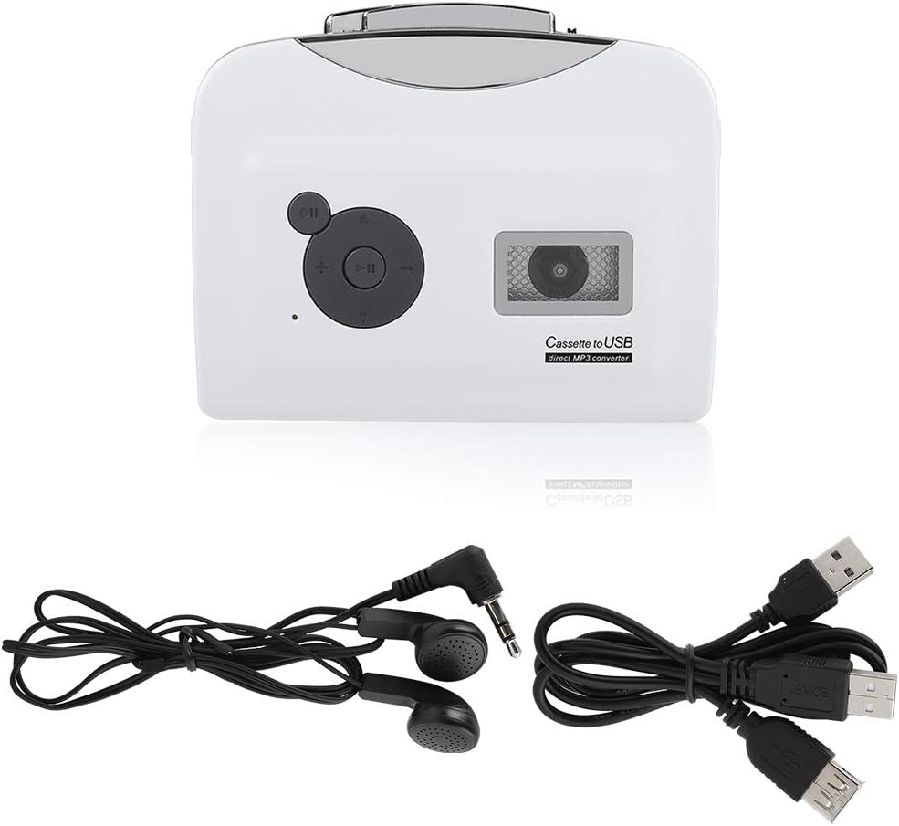 Yosoo Tape Converter for Easy Cassette to MP3 Audio Transfer