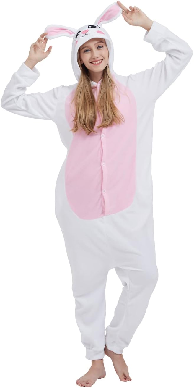 SimZoo Adult Animal Onesie Pajamas for Cozy Sleepwear Fun