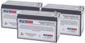 Set of 3 12V 7.2Ah F2 Sealed Lead Acid Replacement Battery Set - Ready