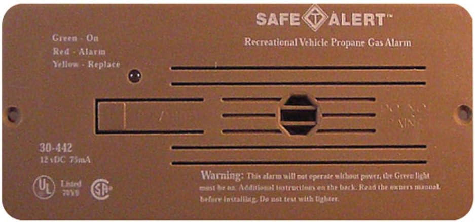 Safe T Alert 30-442-P-BR Classic Propane Gas Alarm for Safety