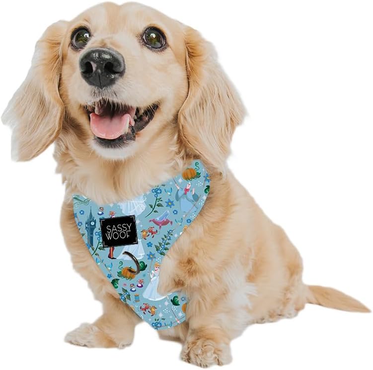 Dog Adjustable Harness - Disney Princess Cinderella for Small Dogs