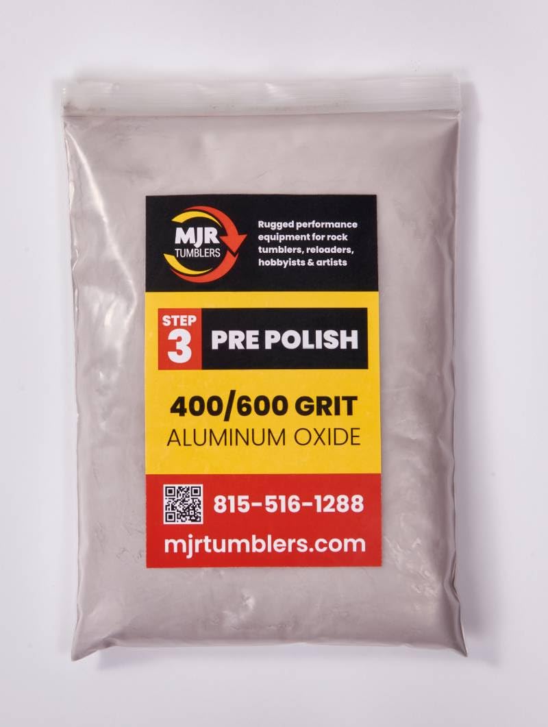 20lb Premium 400/600 Pre-Polish Aluminum Oxide Rock Grit