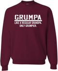 Humorous Grumpa Sweatshirt for Those Who Love to Complain