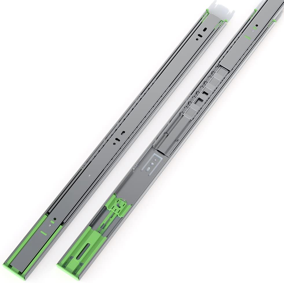 Heavy Duty 24 Inch Soft Close Drawer Slides for Smooth Gliding