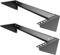 3U Vertical Wall Mount Patch Panel Bracket for 19in Rack - Foldable