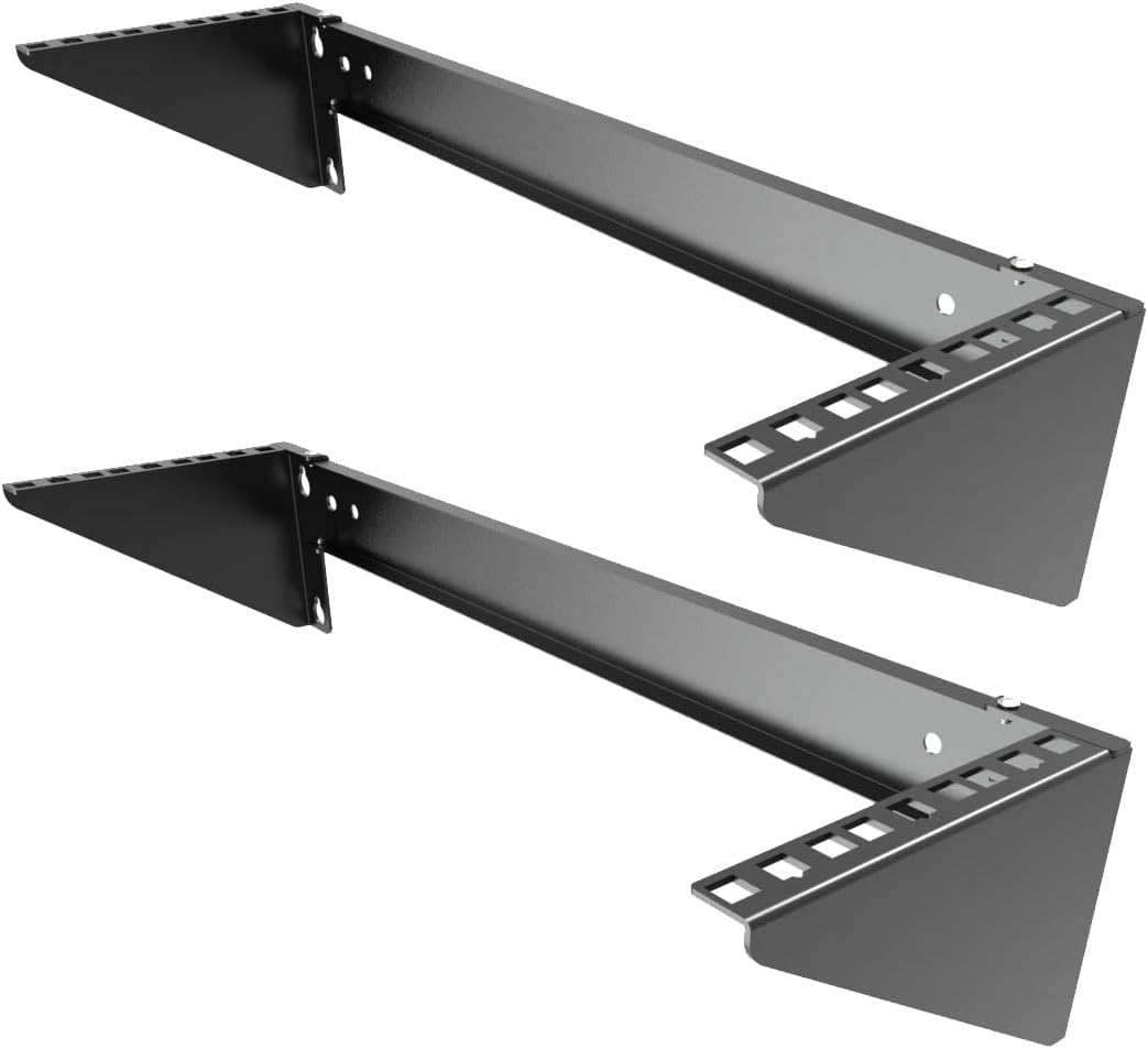 JINGCHENGMEI 3U Vertical Wall Mount Patch Panel Bracket Review