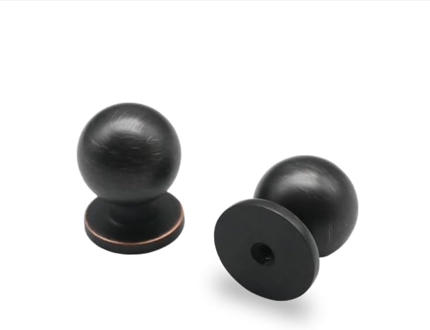 20 Pack 1 inch Oil Rubbed Bronze Cabinet Knobs for Drawers