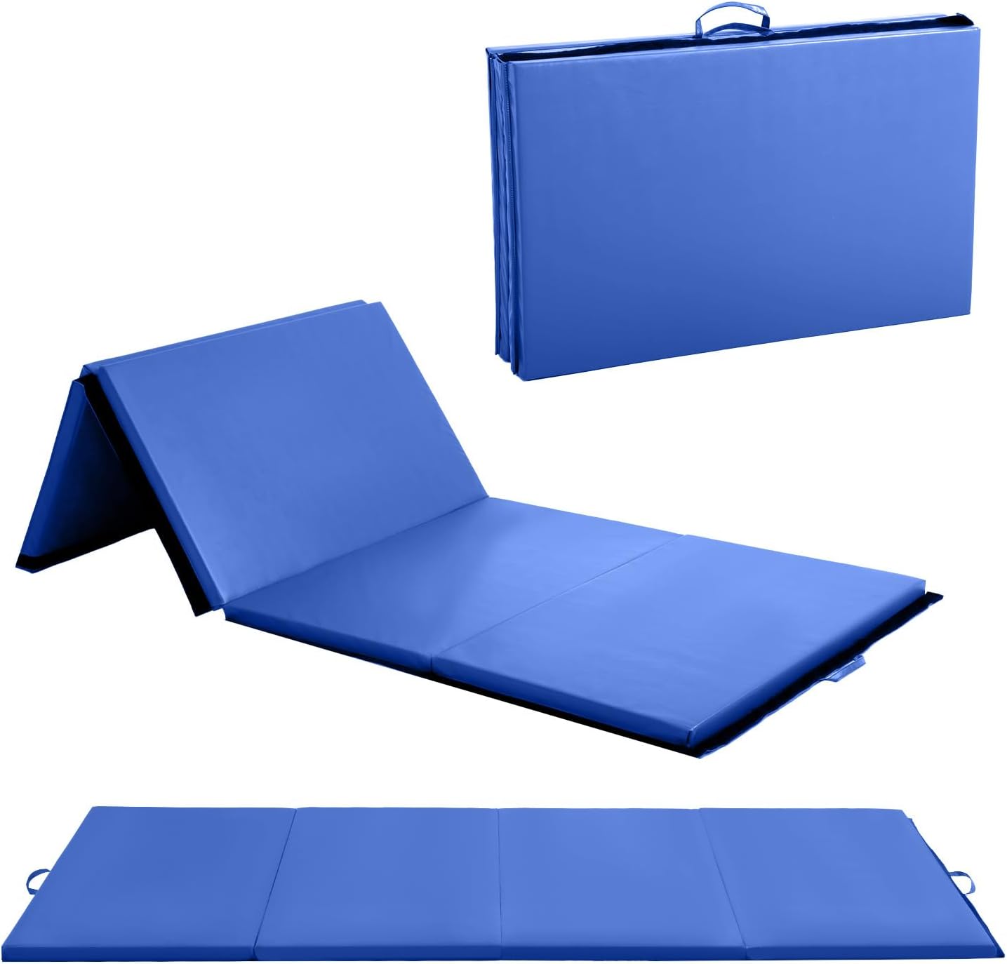 Durable Foldable Gymnastics Mats for Home Exercise and Tumbling