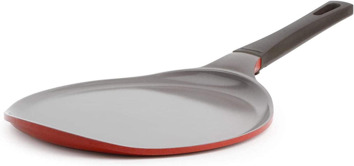 Neoflam Ceramic Crepe Pan - Nonstick 10 inch Tawa for Pancakes, Omelettes & More!