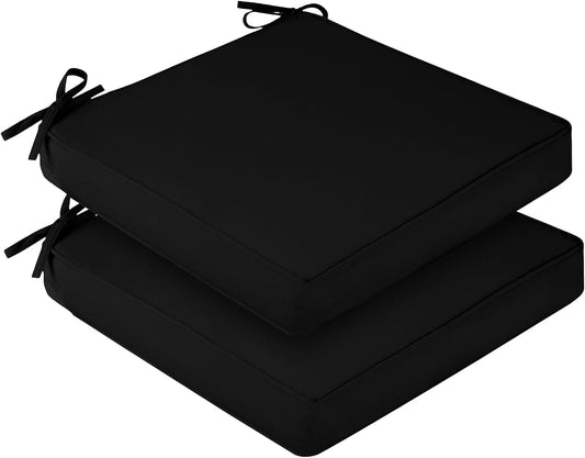 Waterproof Outdoor Chair Cushions Set of 2 for Patio Furniture