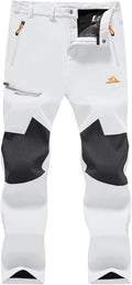 MAGCOMSEN Men's Winter Pants Fleece Lined Snow Pants - Warm, Water