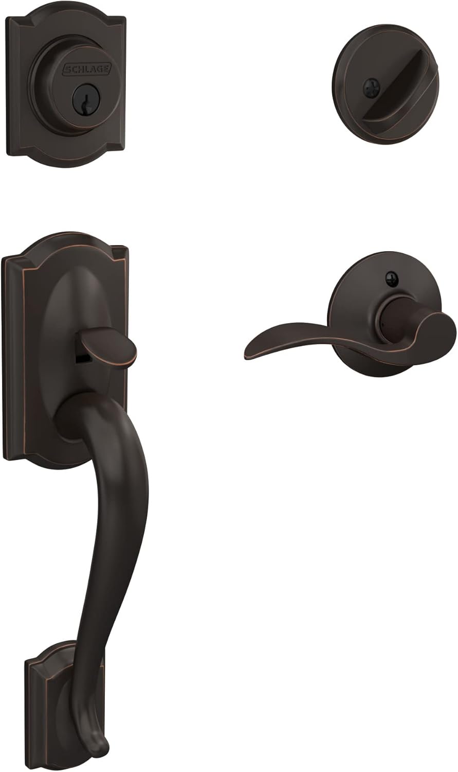Schlage F60 V CAM 716 ACC Camelot Front Entry Handleset Review