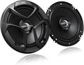JVC CS-J620 6.5in 2-Way Coaxial Car Speakers - Clear Mids & Highs