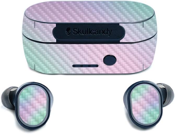 Protective Carbon Fiber Skin for Skullcandy Sesh - Cotton Candy