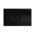 Horizontal Wall-Mounted Baby Changing Station Black - Heavy Duty