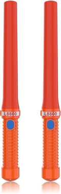 16 in LED Traffic Control Batons - High Visibility Safety Wands