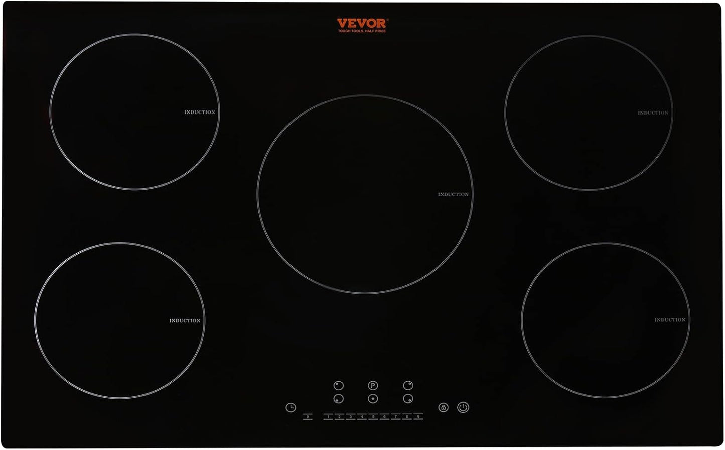 VEVOR Built-in Induction Electric Stove Top 30 Inch with 5 Burners