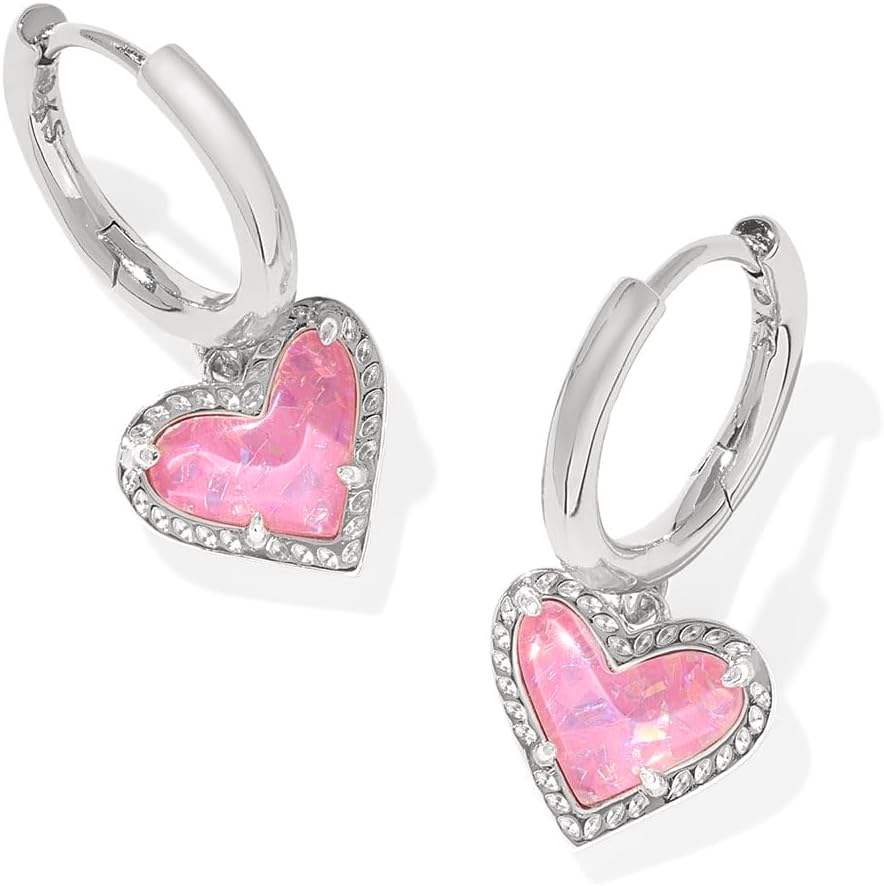 Kendra Scott Ari Heart Huggie Earrings for Women, Fashion Jewelry