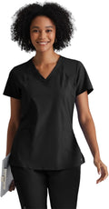 BARCO ONE Womens Racer Top with 4 Pockets and Stretch Fabric