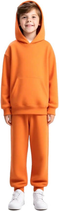 Orange Kids Sweatshirt Suit Cosplay Set for 5-16 Years - Funny