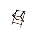 Sturdy Walnut Finish Infant Carrier Stand