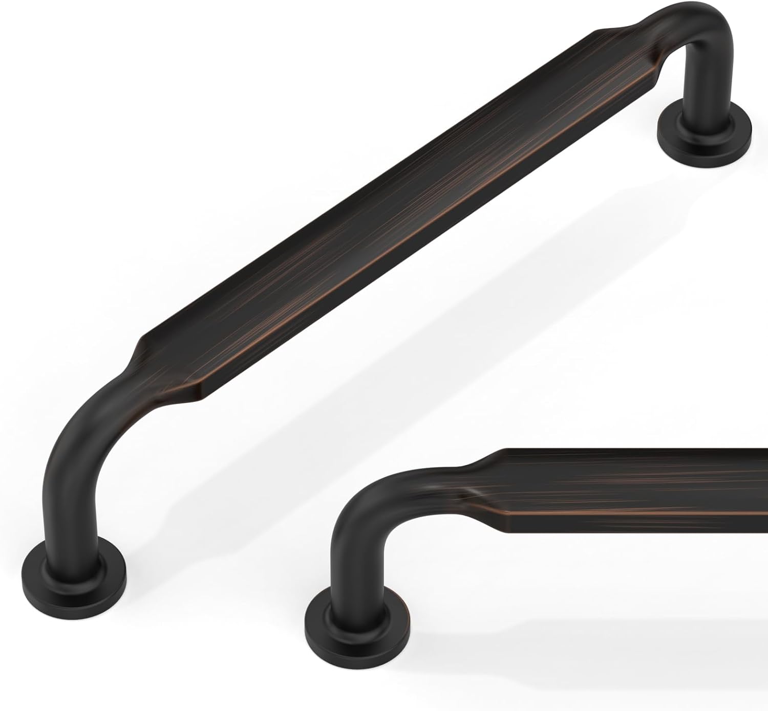 10 Pack Oil Rubbed Bronze Cabinet Pulls for Kitchen Handles