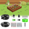 Drip Irrigation Kit 12-Port Manifold 100 ft Tubing - Efficient Garden
