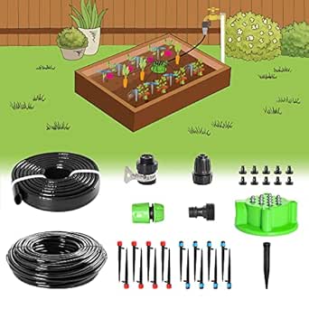 MIXC 2023 Newest Drip Irrigation Kit for Efficient Garden Care