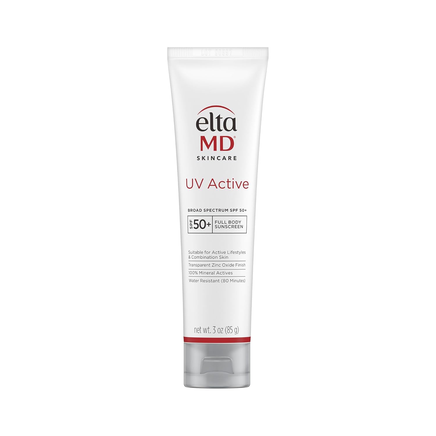 EltaMD UV Active Mineral Sunscreen with Zinc Oxide, SPF 50