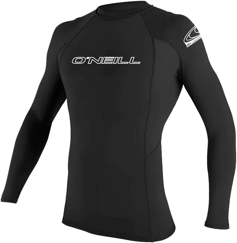 O'Neill Men's Basic Skins UPF 50+ Long Sleeve Rash Guard Review