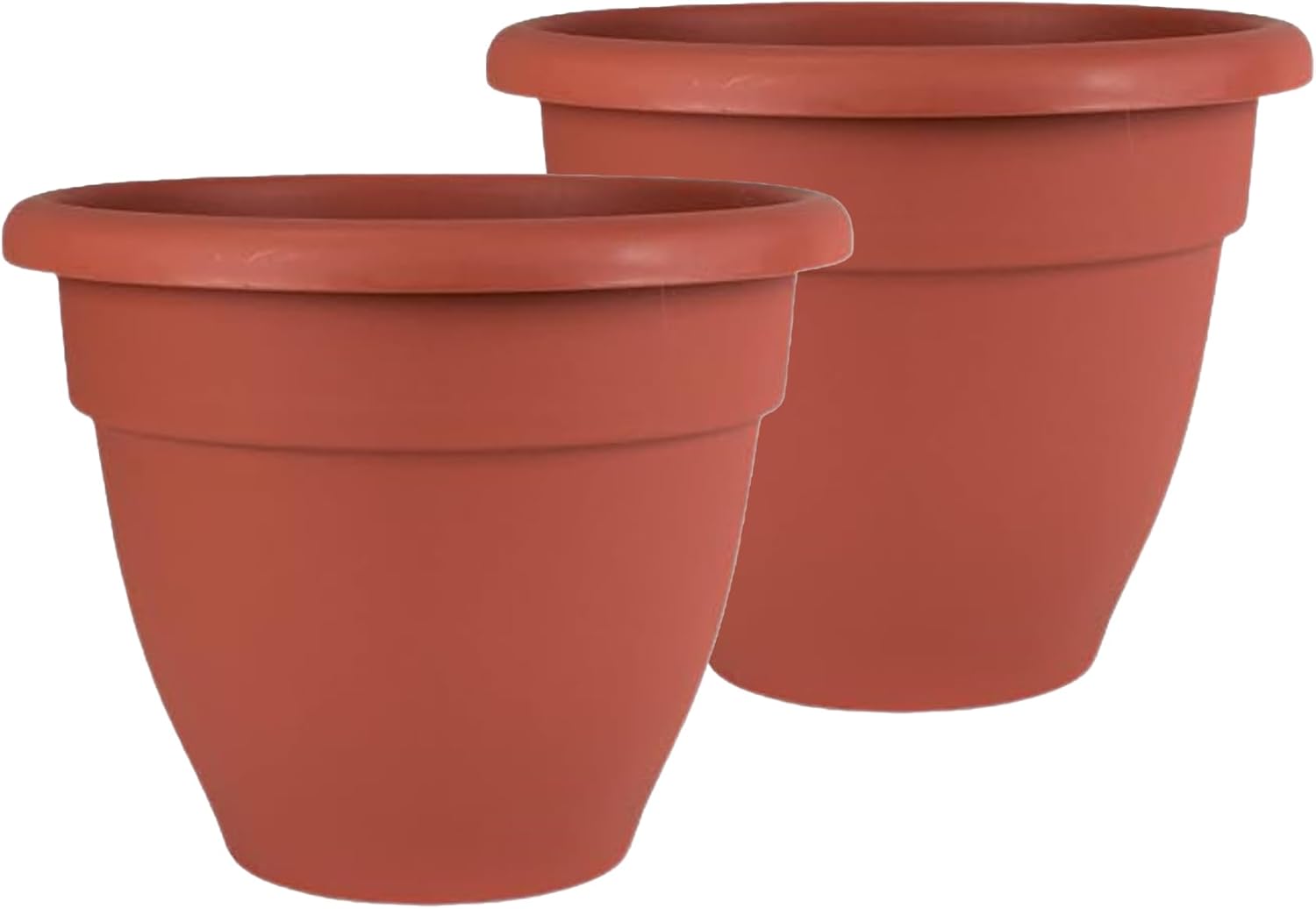 Caribbean Planter Pot for Indoor & Outdoor Plants - 16 in Pack of 2