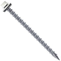 #10 Metal Roofing Screws 3in Bone White - Durable Corrugated Fasteners