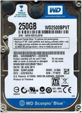 WESTERN DIGITAL Scorpio Blue WD2500BPVT 250GB 5400RPM - Compact 2.5in