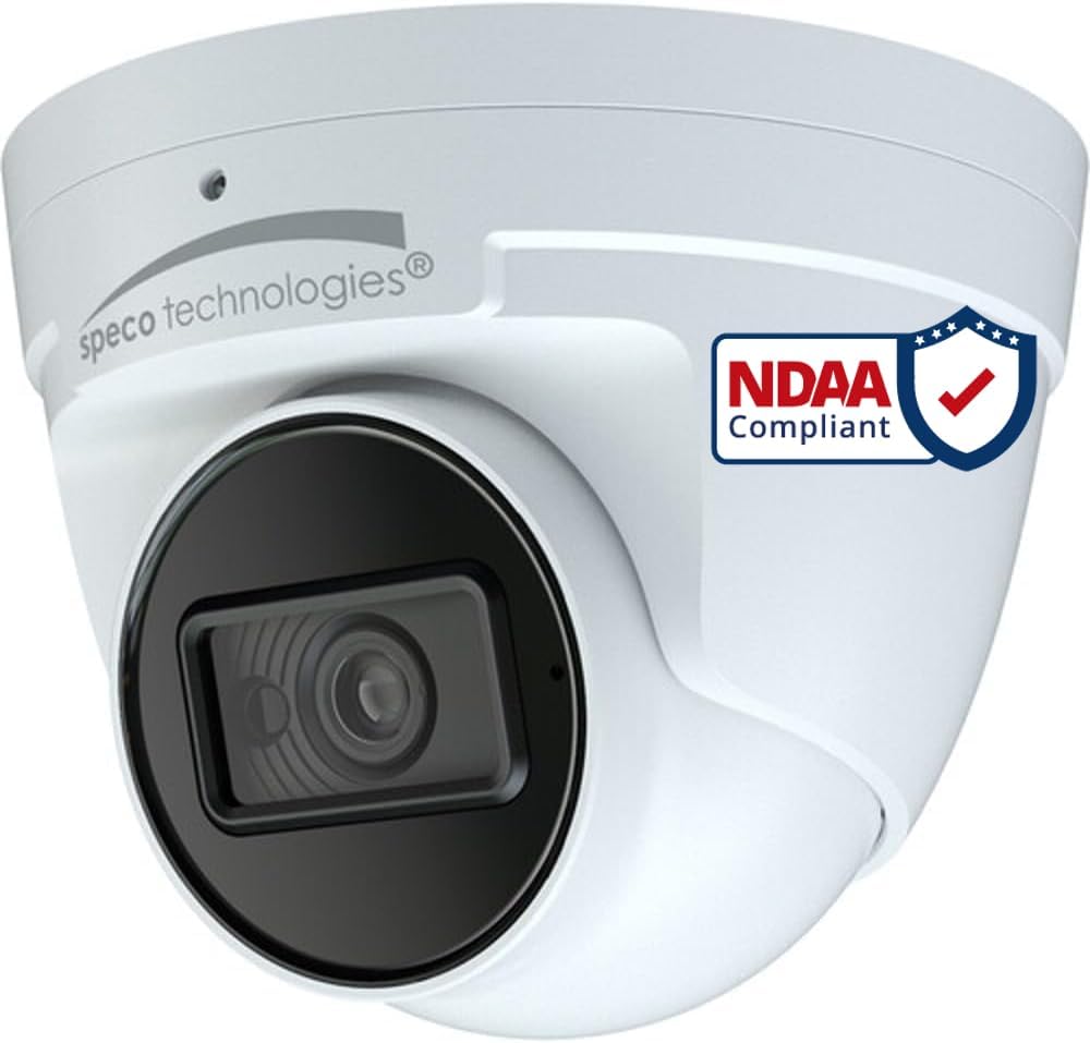 Speco-Technologies O4VT2 4MP Network PoE Turret Dome IP Camera