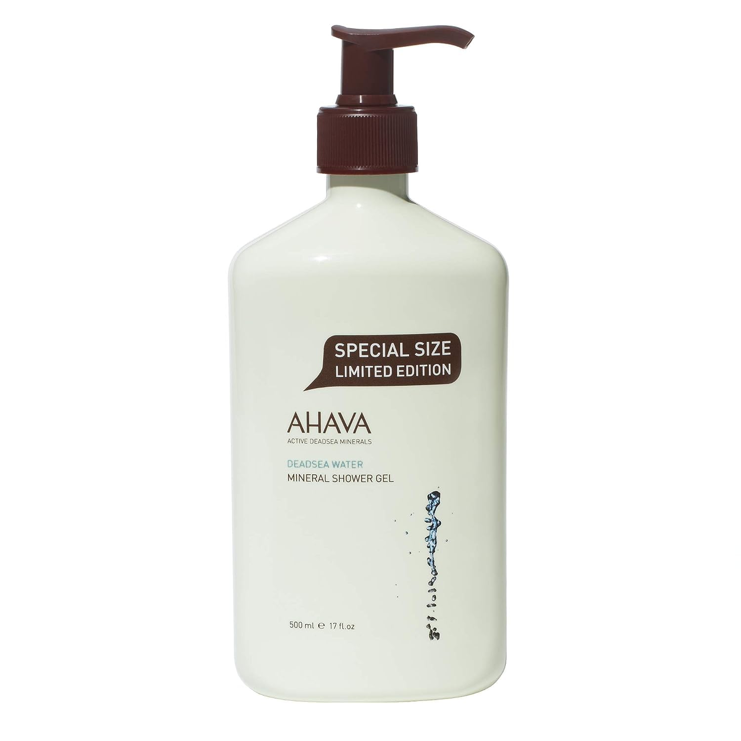 AHAVA Dead Sea Water Mineral Shower Gel for Refreshing Clean