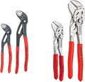 Knipex Cobra Pliers Set - Mini Pliers Wrench Set (4 Pc)
