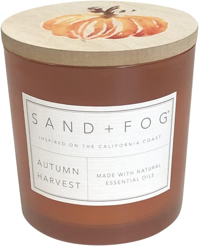 Sand + Fog Autumn Harvest Scented Candles for Cozy Homes