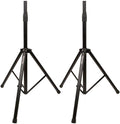 Monoprice PA Speaker Stands with Air Cushion, Adjustable - Heavy Duty