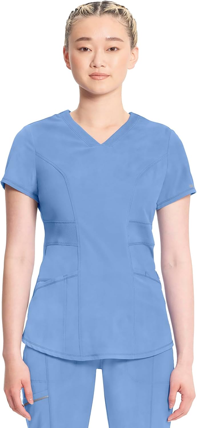 Infinity Cherokee V-Neck Women's Nurse Scrub Top for Comfort