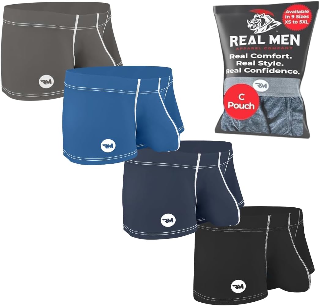 Real Men Bulge Enhancing Pouch Underwear for Men - Comfort & Style